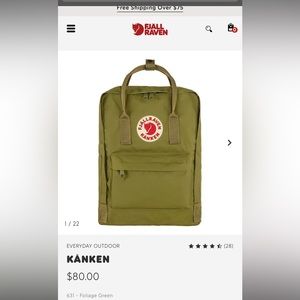 Fjallraven Kanken Backpack